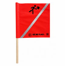 Load image into Gallery viewer, See Me Flags® Crosswalk Starter Set (Reflective Flags)