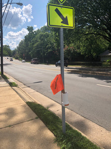 See Me Flags Crosswalk Starter Set (Reflective Flags)